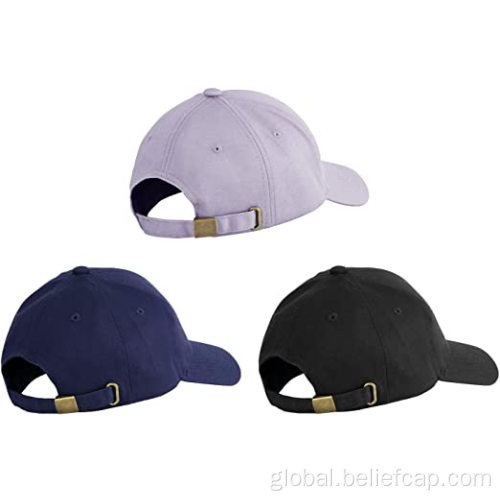 Cotton Twill Structured Sports Cap Curved Brim Basketball Caps Supplier